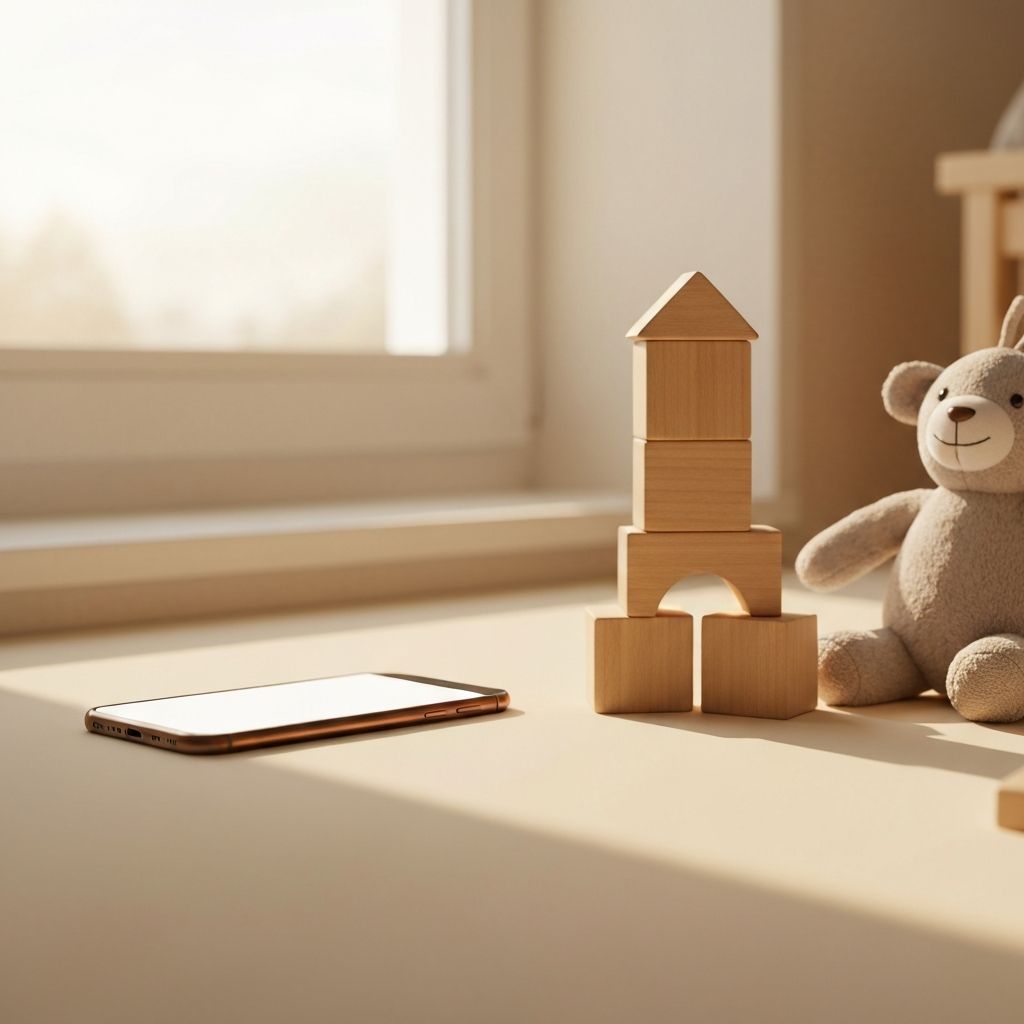 Screen Time vs. Presence Time - Parent and child interaction comparison